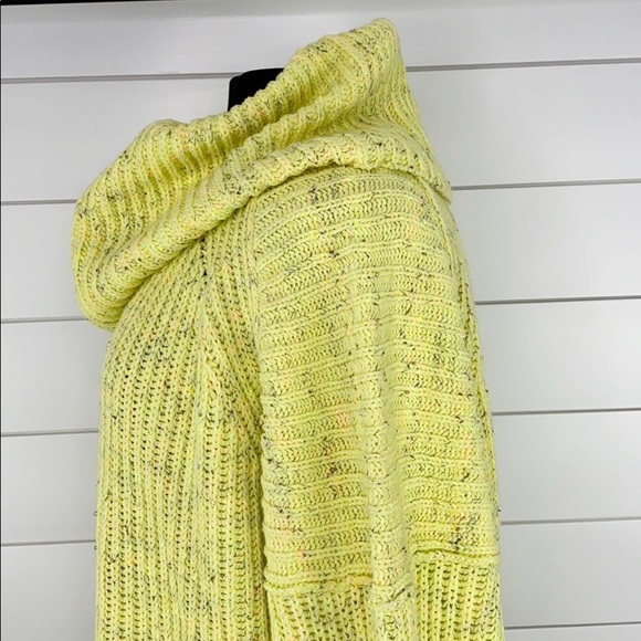 Free People Leo Tunic Sweater Zested Lime SAMPLE - Picture 15 of 16